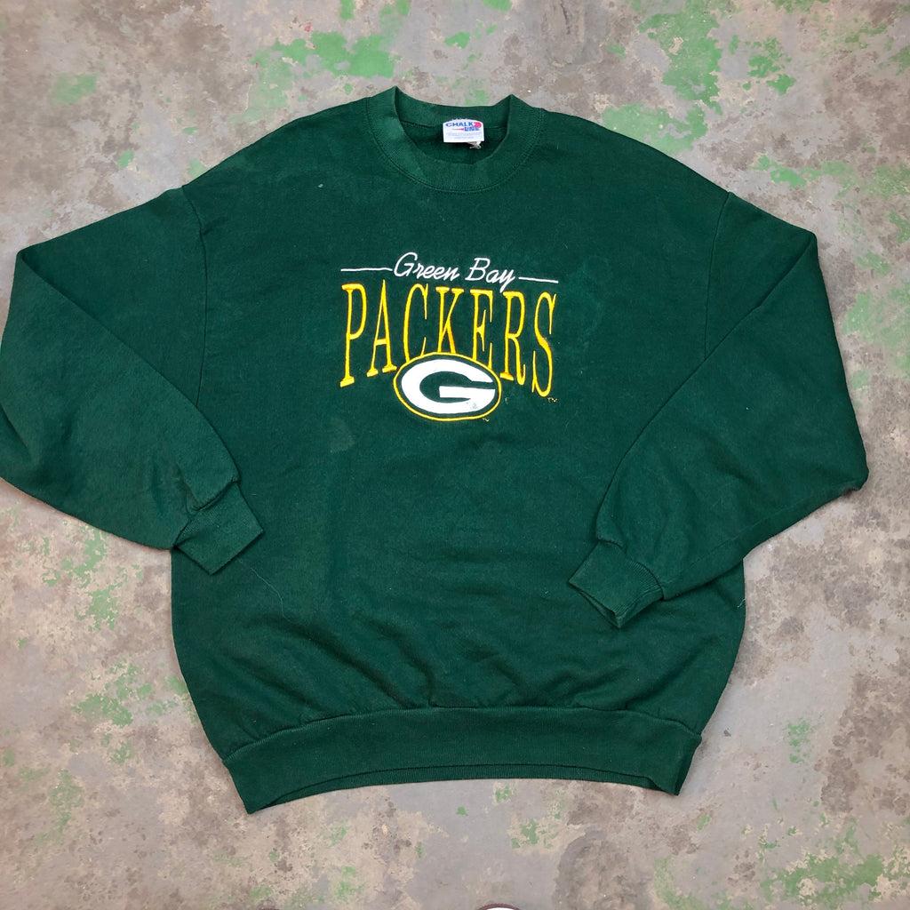Embroidered packers Crewneck