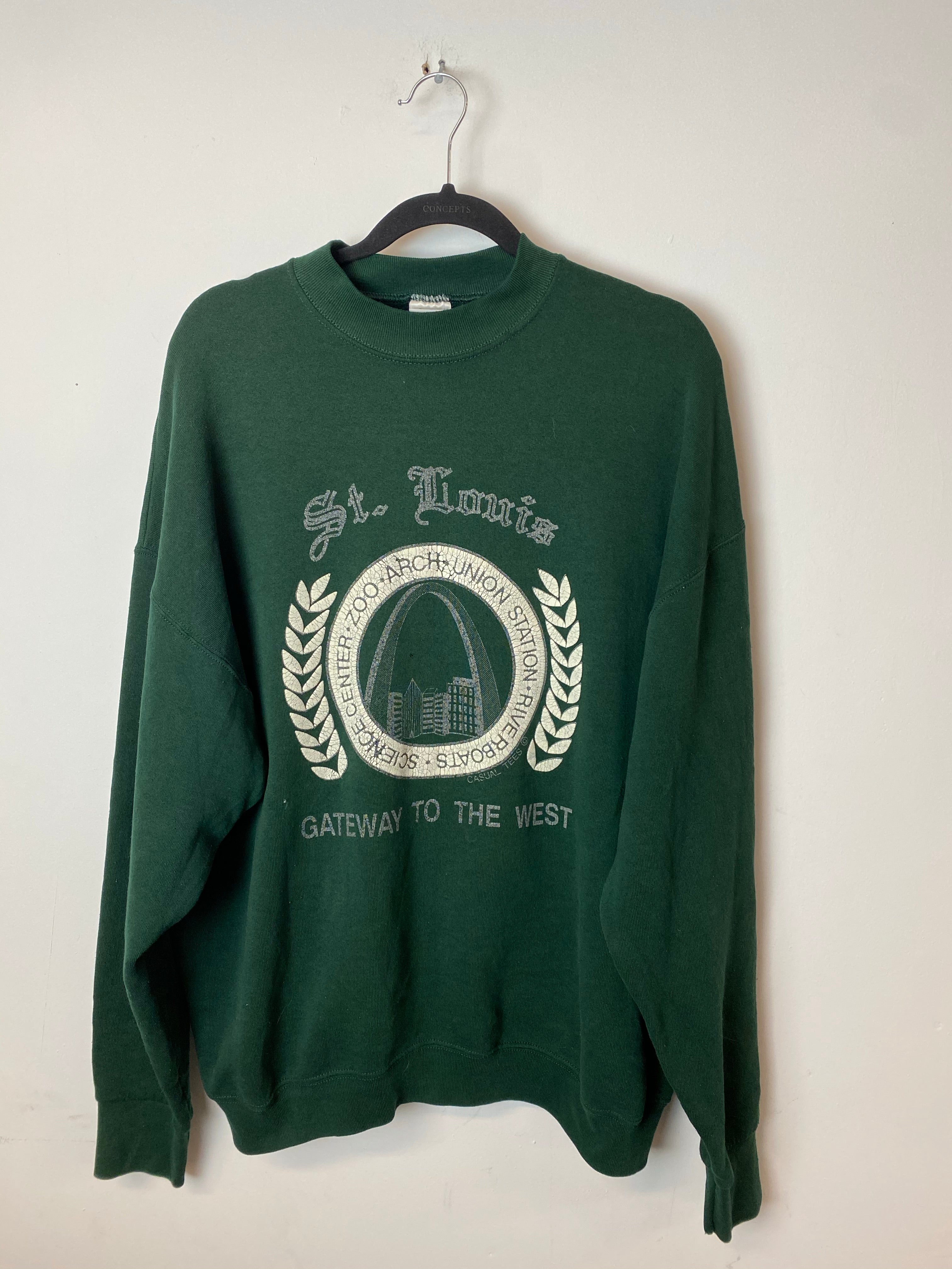 90s St Louis Crewneck - L