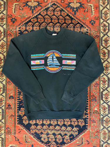 1990 Sail Boat Crewneck - S