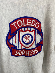 Vintage embroidered Toledo’s mud hens crewneck