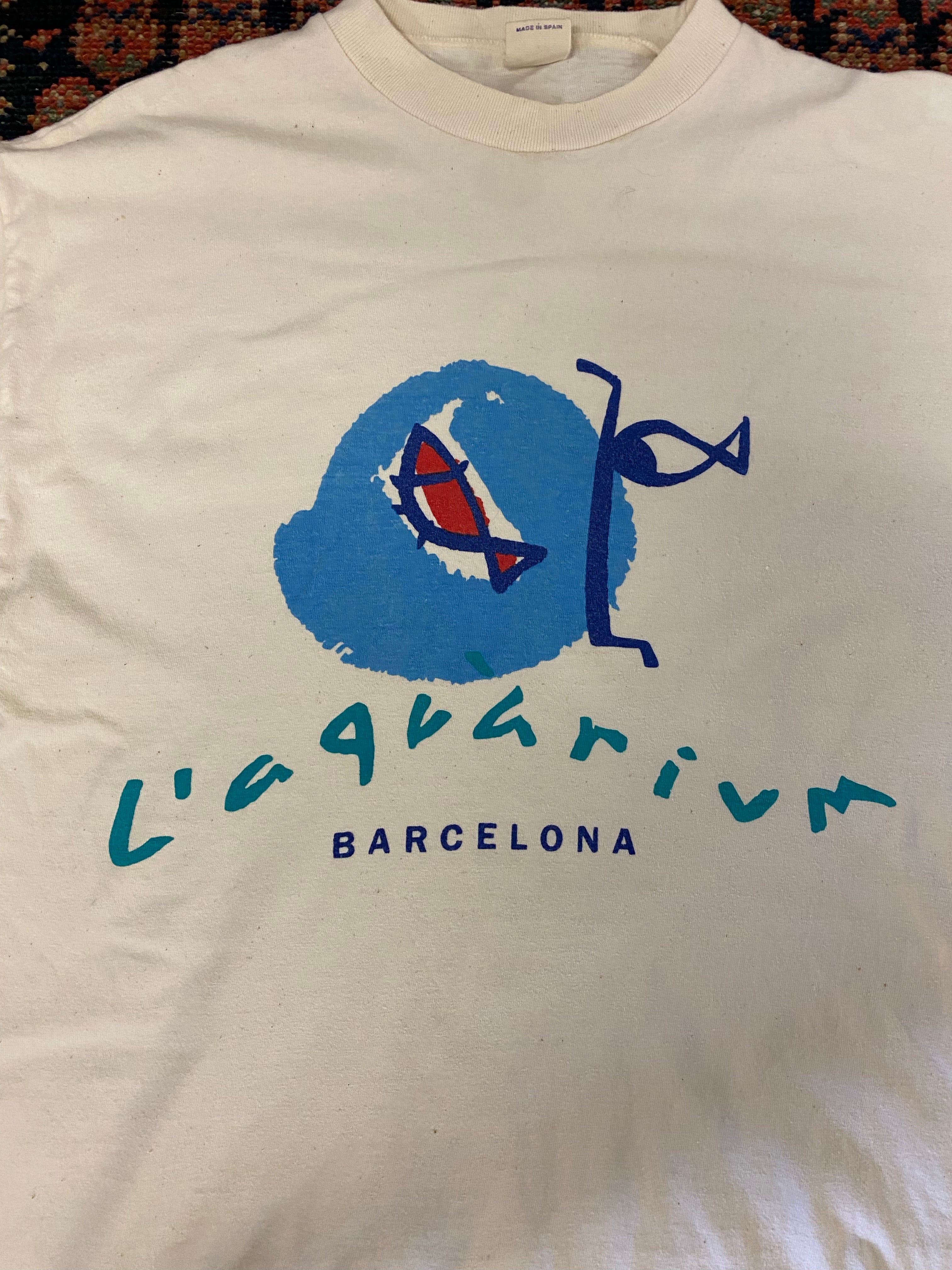 Vintage Abstract Barcelona Crewneck - M/L