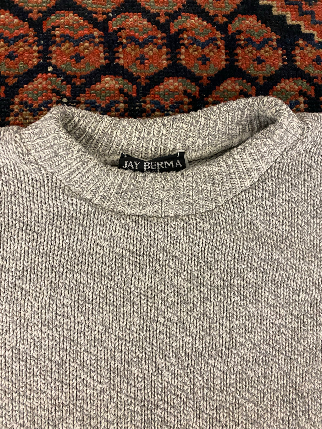 Vintage Knit Sweater - L