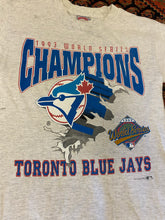 Load image into Gallery viewer, 1993 World Champion Blue Jays T Shirt - M