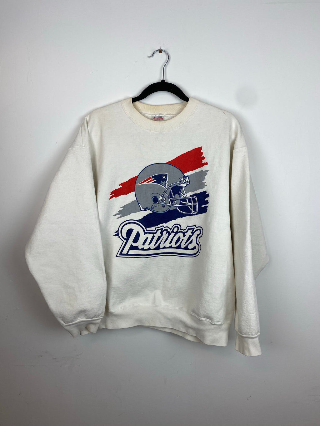 90s heavyweight Patriots Crewneck