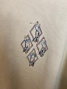 Vintage Embroidered Golf Crewneck - L