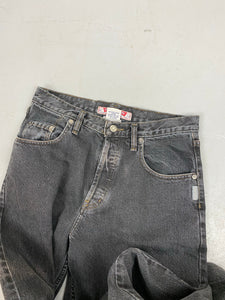 Baggy silver 90s denim jeans