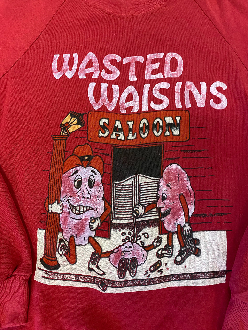 80s Wasted Waisins Crewneck - M/L
