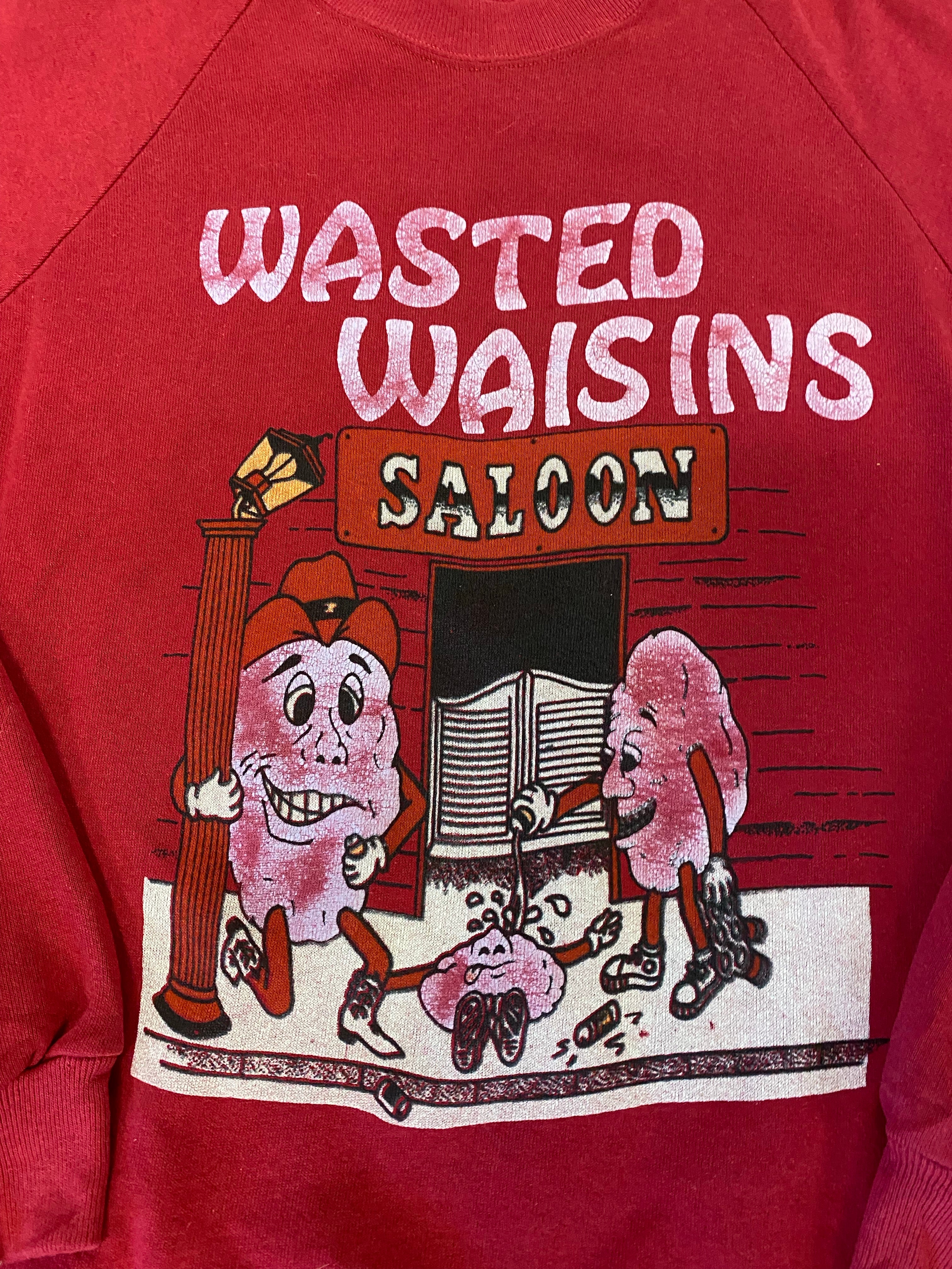80s Wasted Waisins Crewneck - M/L