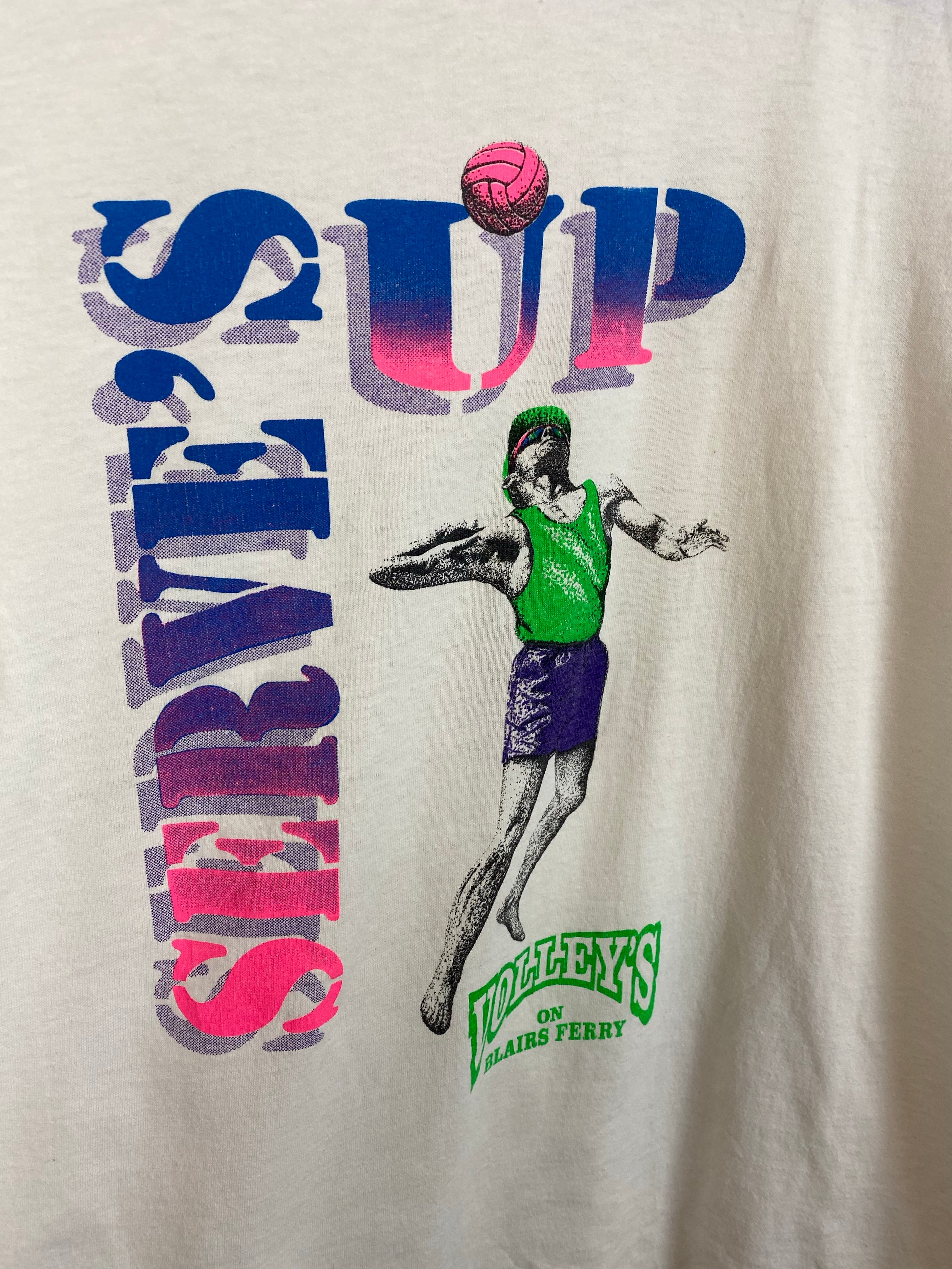 Paper thin serves up t shirt