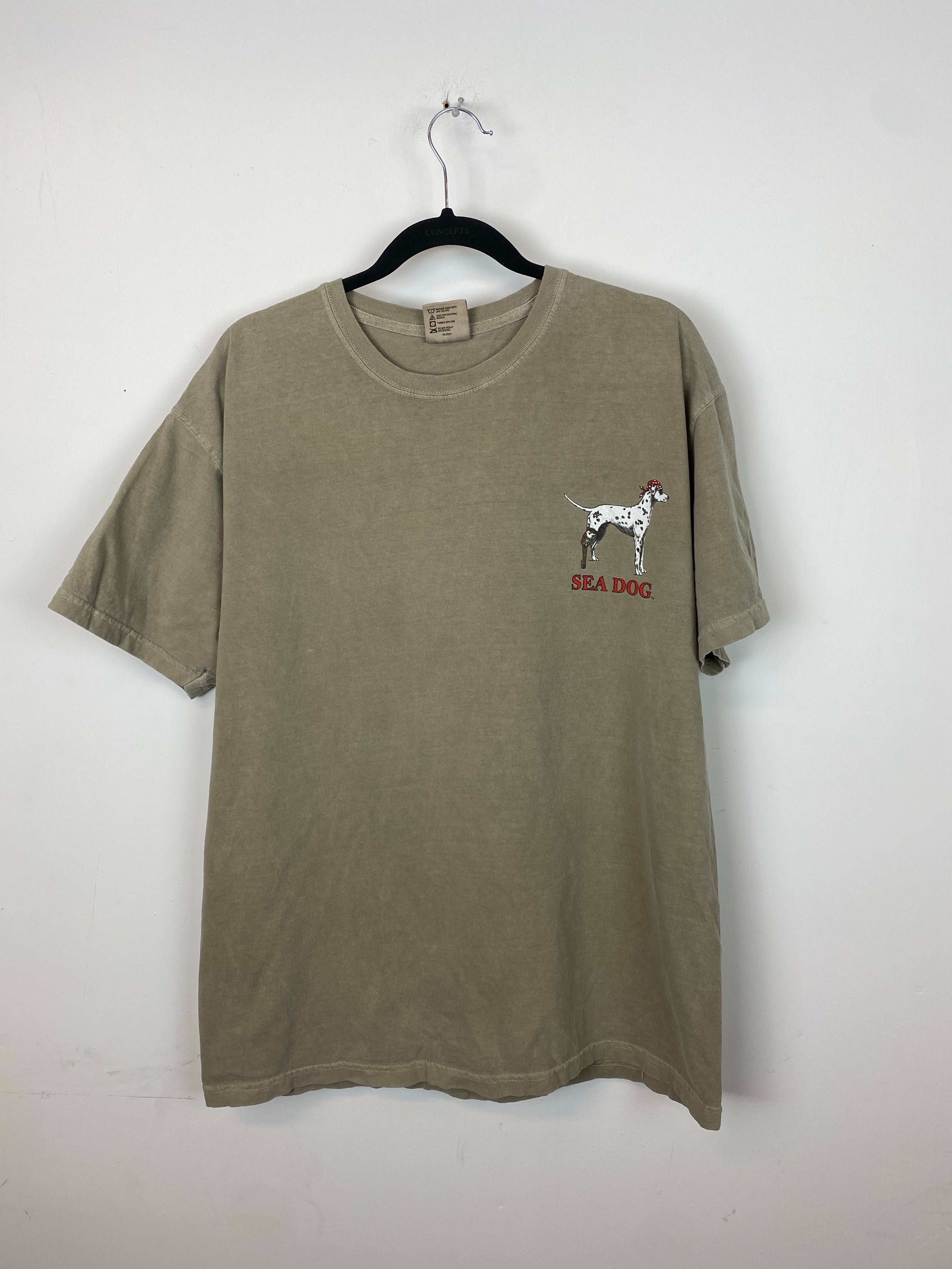 90s sea dog t shirt - L