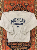 90s Michigan Basketball Crewneck - L
