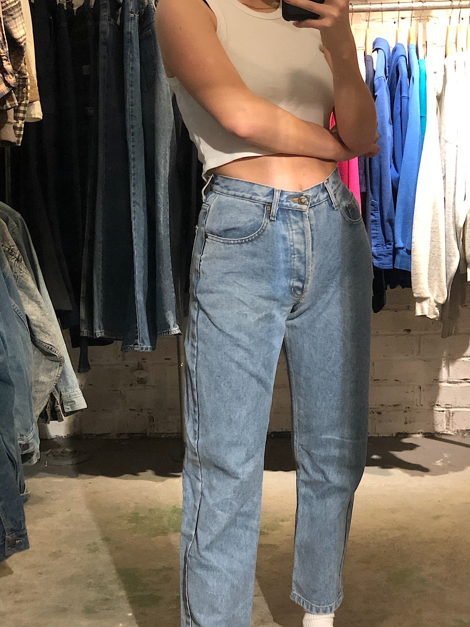 Vintage High Waisted American Eagle Denim