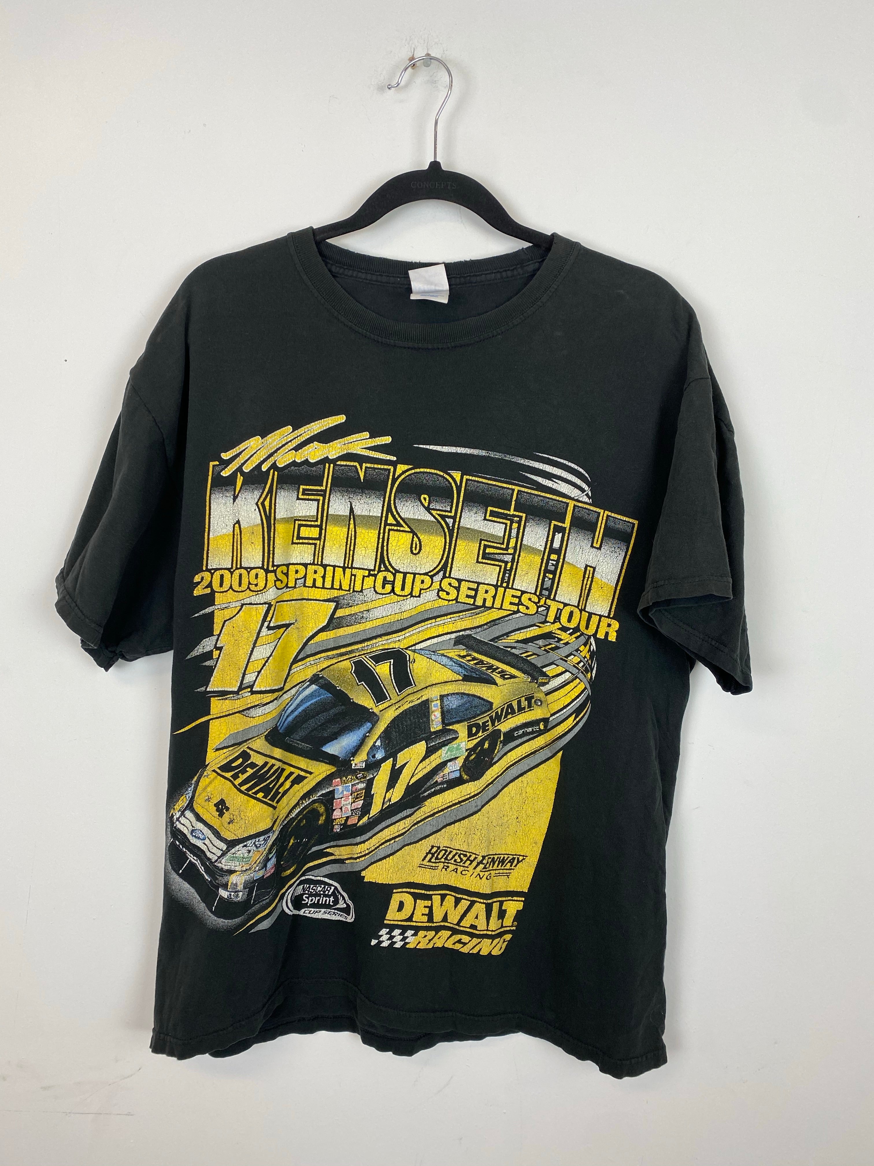90s Front and Back Racing T Shirt - S