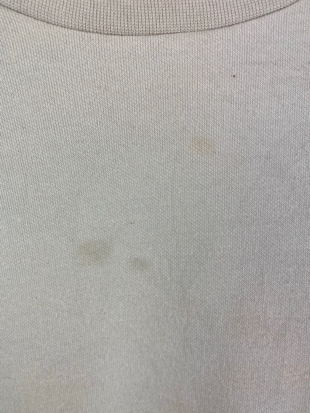 Creme Nike check crewneck