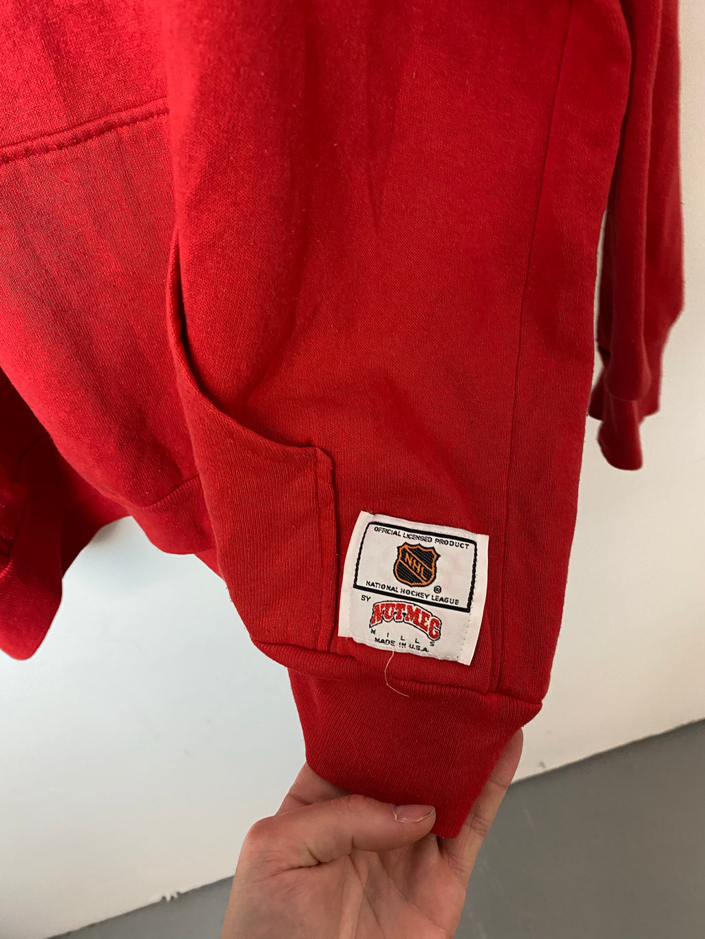 1989 Red Wings Hockey hoodie