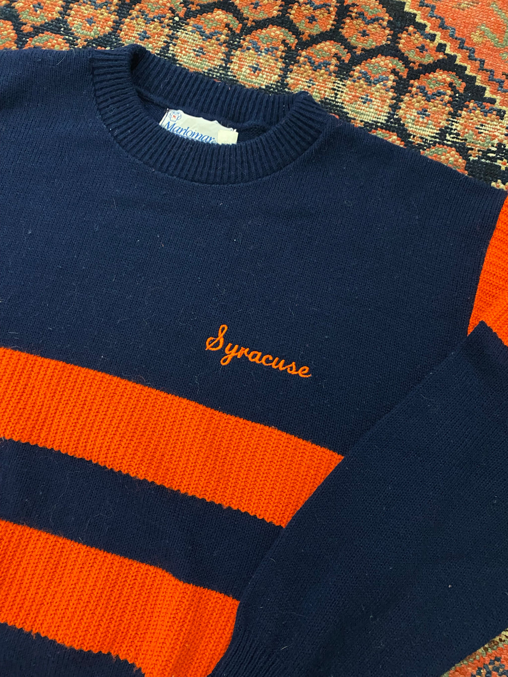 90s Syracuse Knit Sweater - M