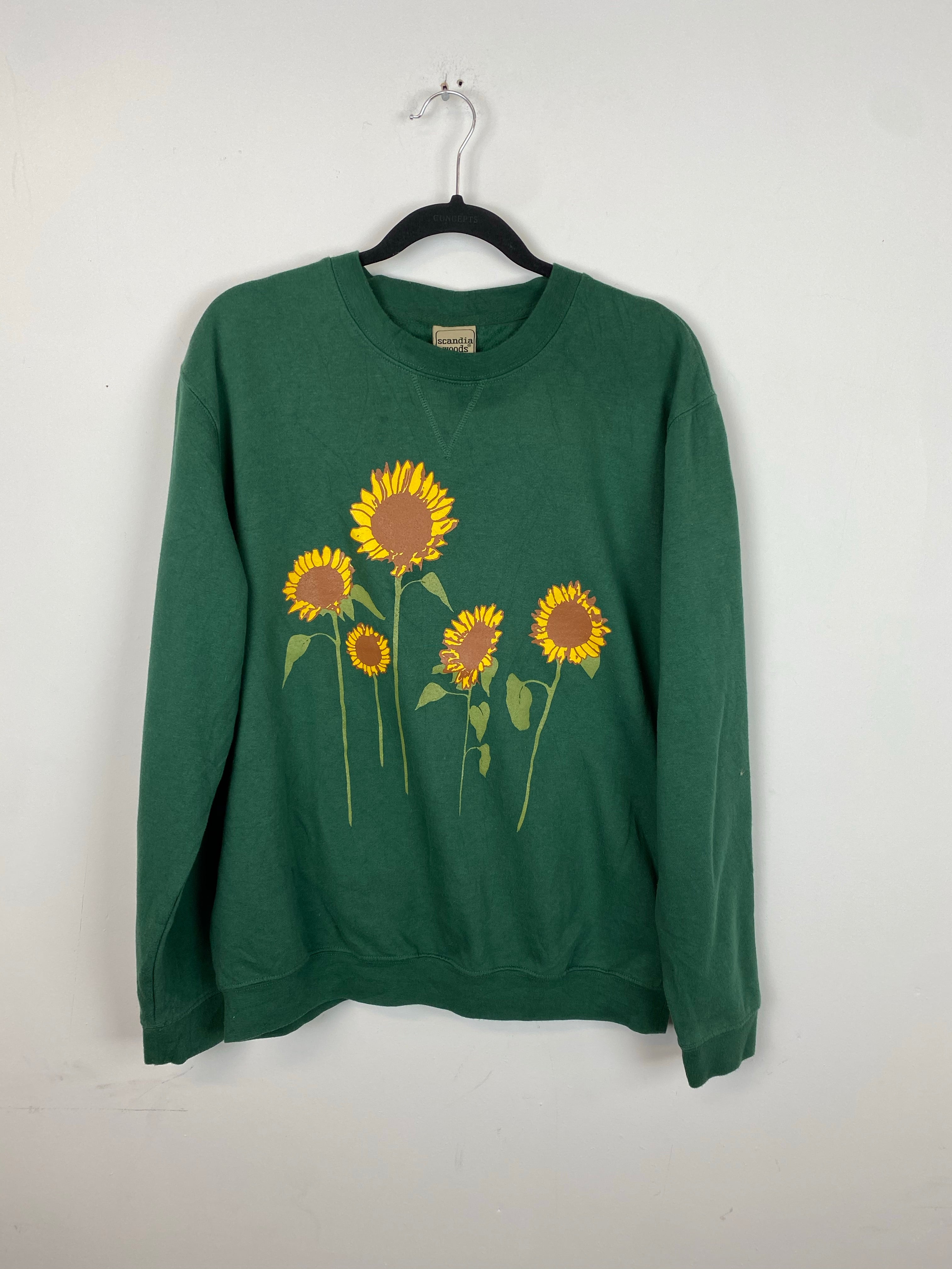 90s daisy crewneck - M