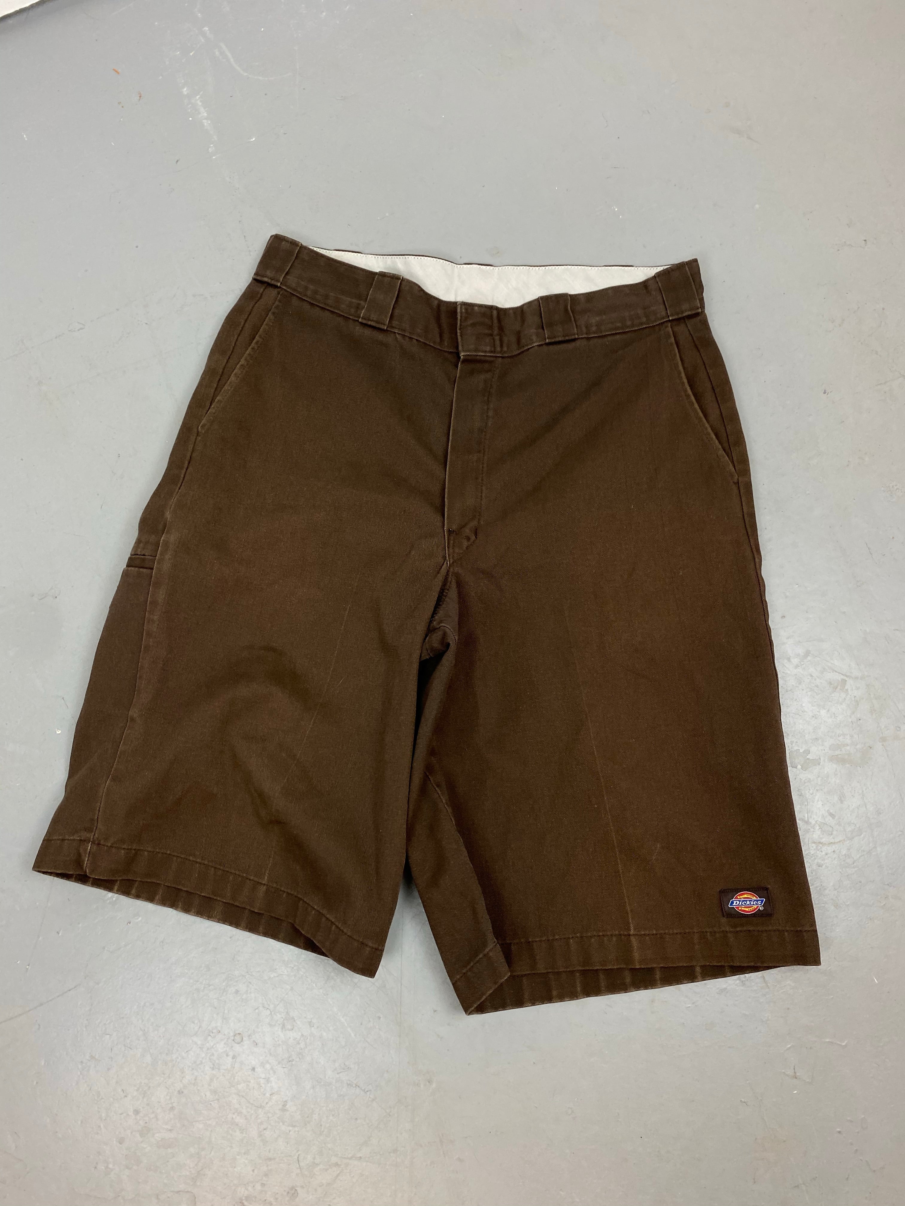 Long brown Dickie’s shorts