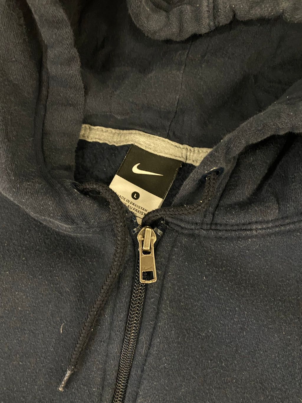 2000s Nike Full Zip Crewneck - L