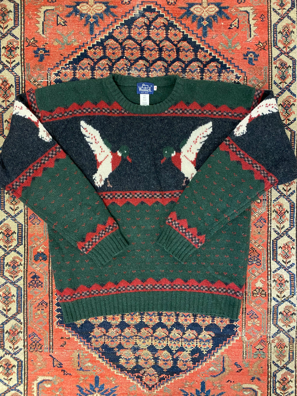 90s Woolrich knitted Sweater - L