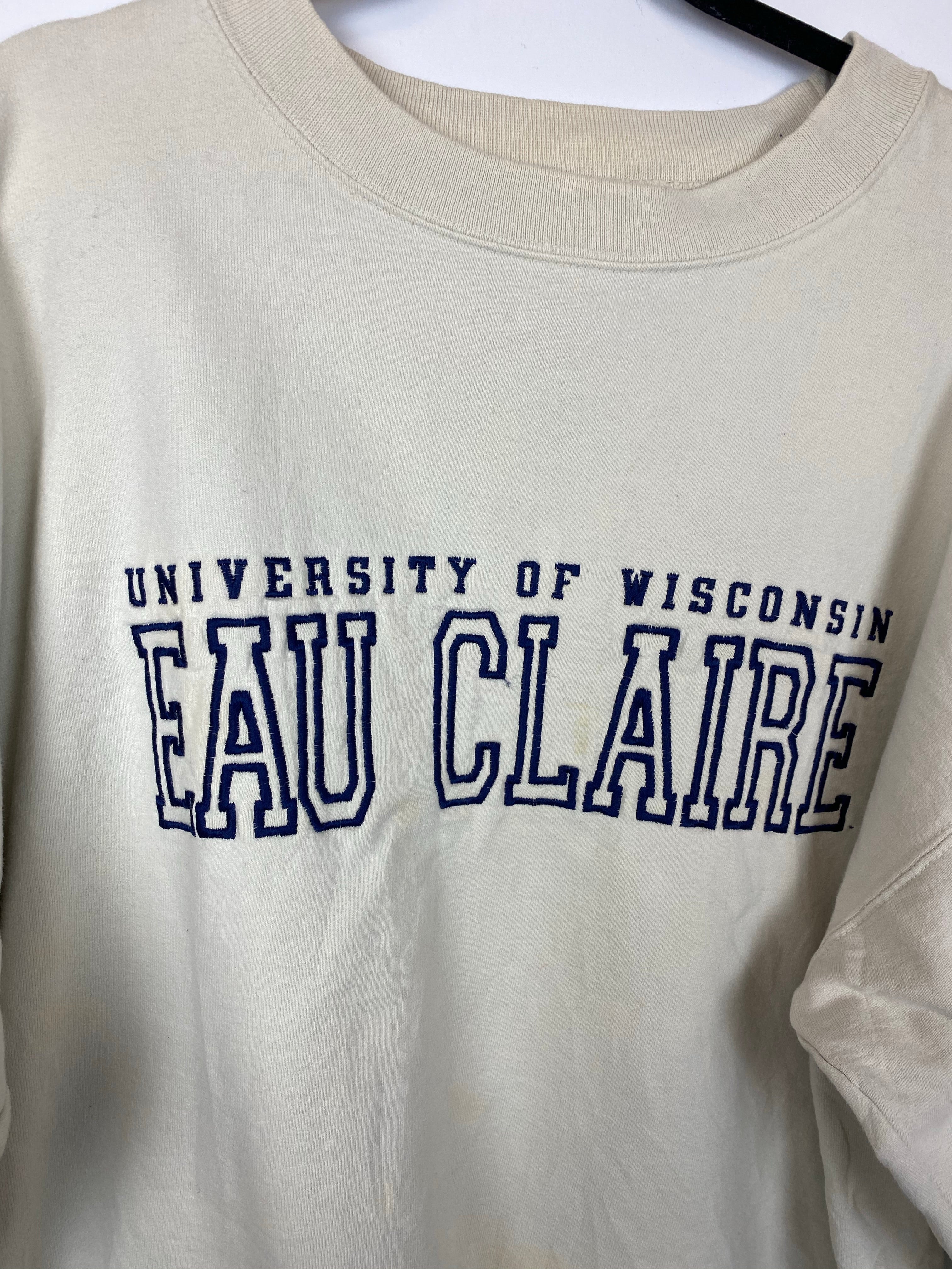 Vintage heavy weight University of Wisconsin crewneck