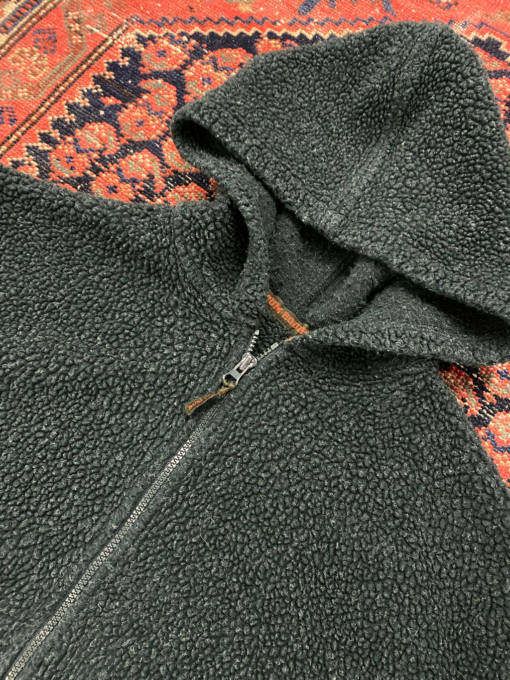 Vintage Fuzzy Full Zip - M