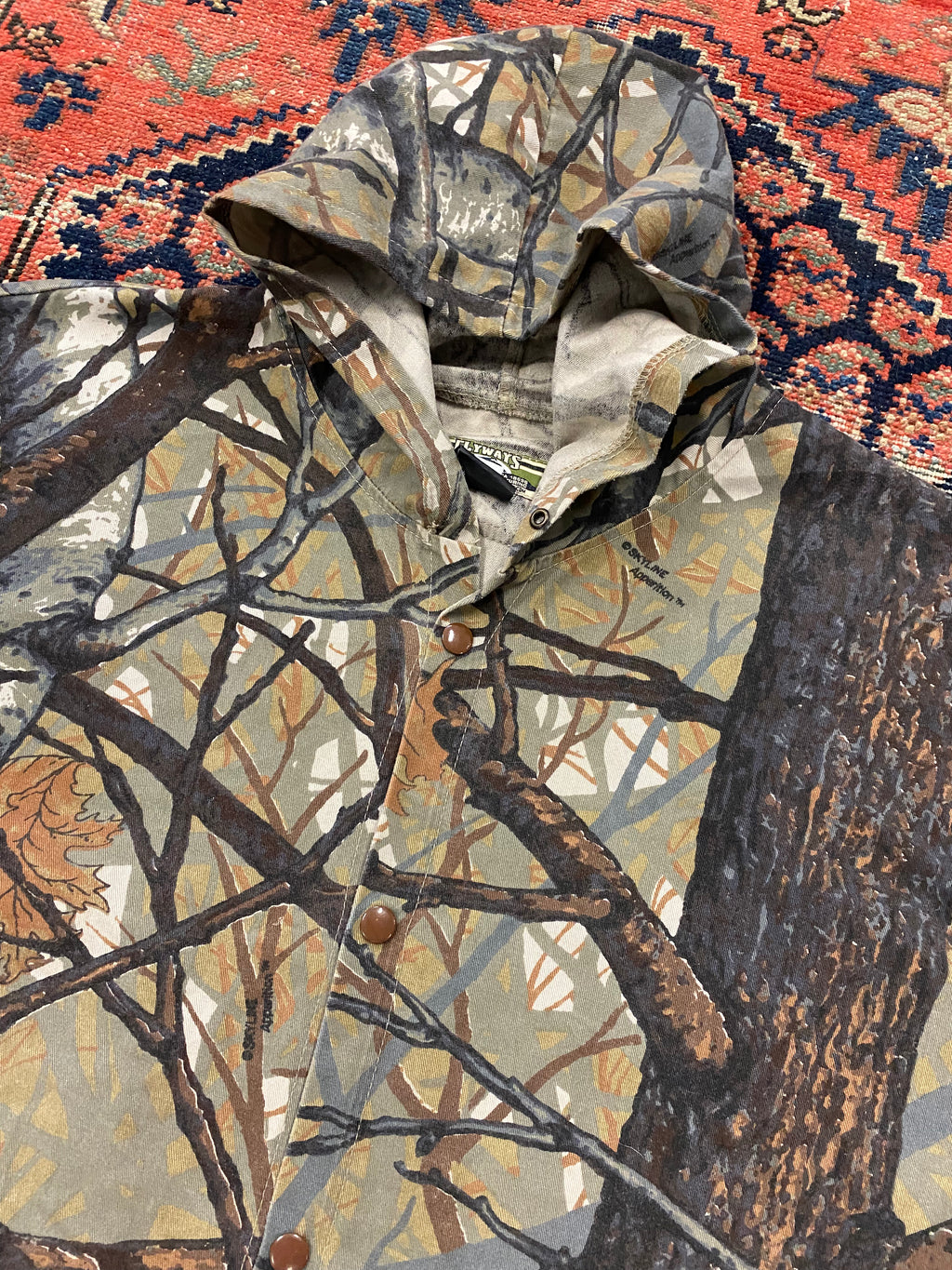 90s Light Camo Jacket - L