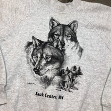 Load image into Gallery viewer, 90s wolf crewneck