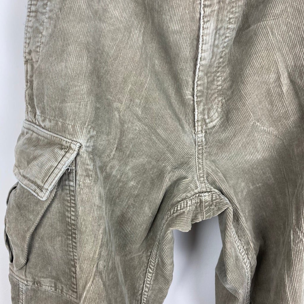 90s Heavy corduroy cargo pants
