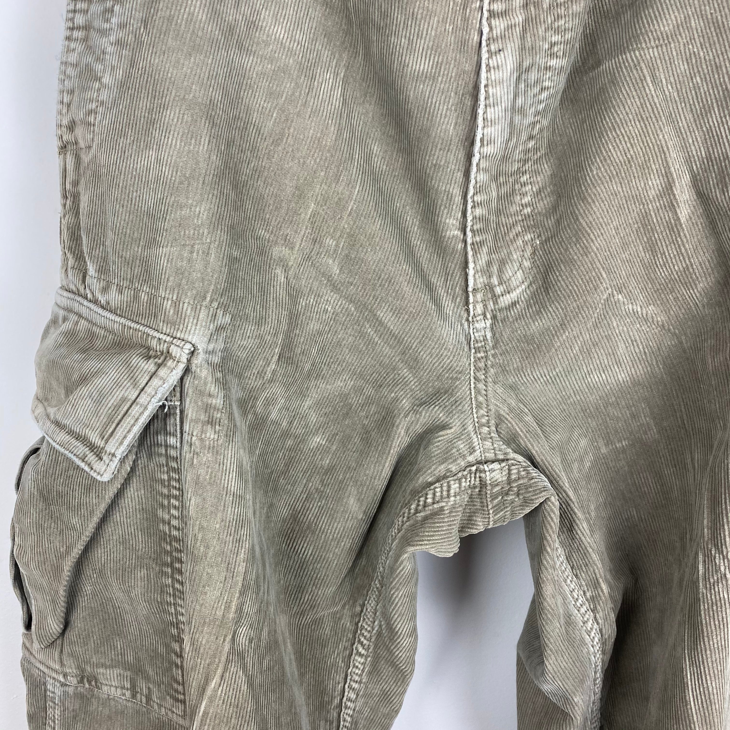 90s Heavy corduroy cargo pants