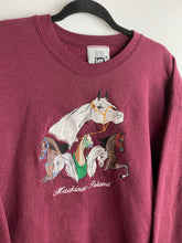 Load image into Gallery viewer, Vintage embroidered horse crewneck
