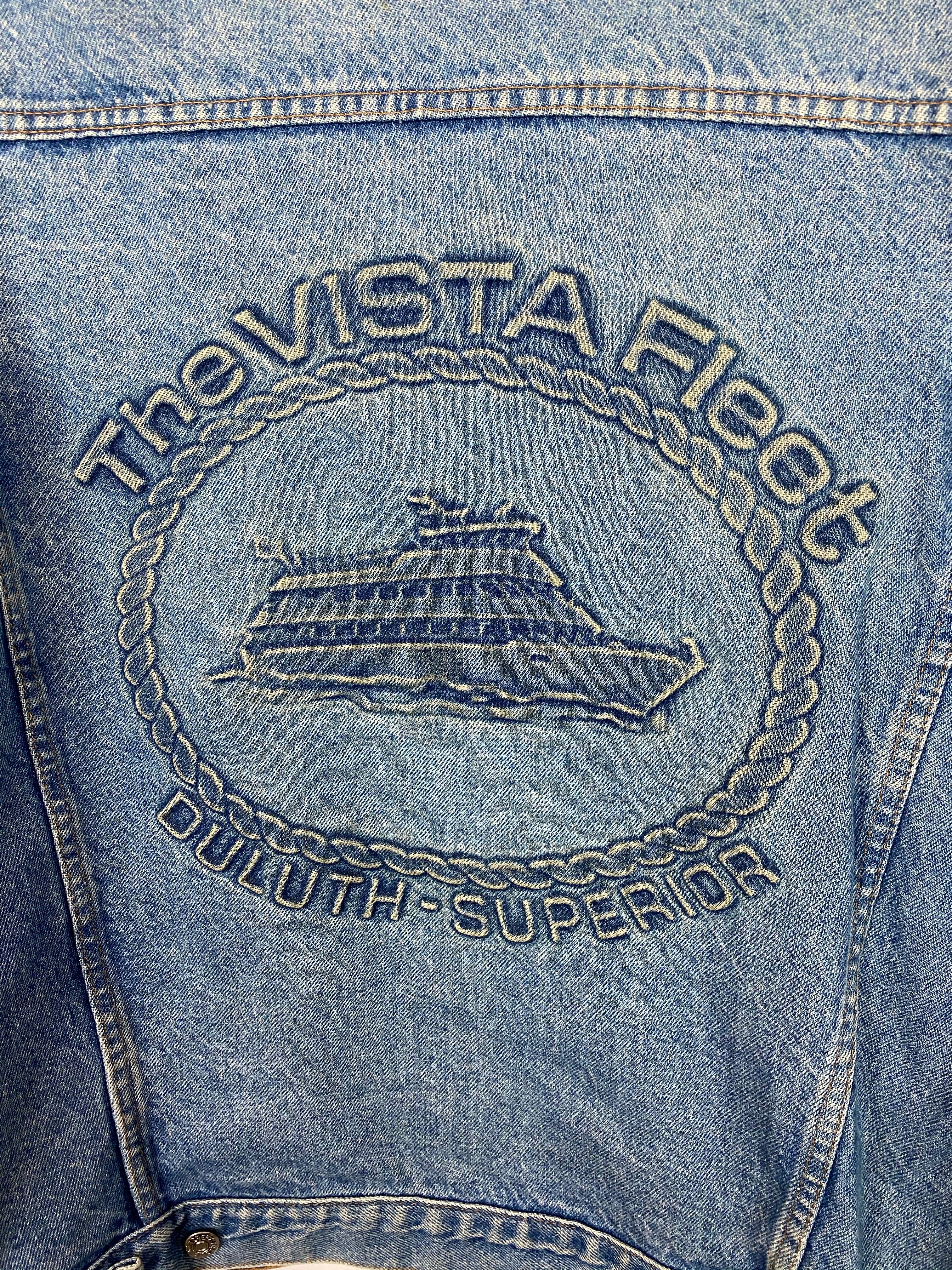 Vintage Vista Fleet denim jacket - M