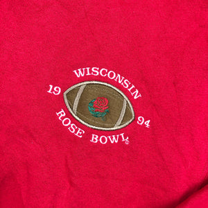 Embroidered Wisconsin Crewneck