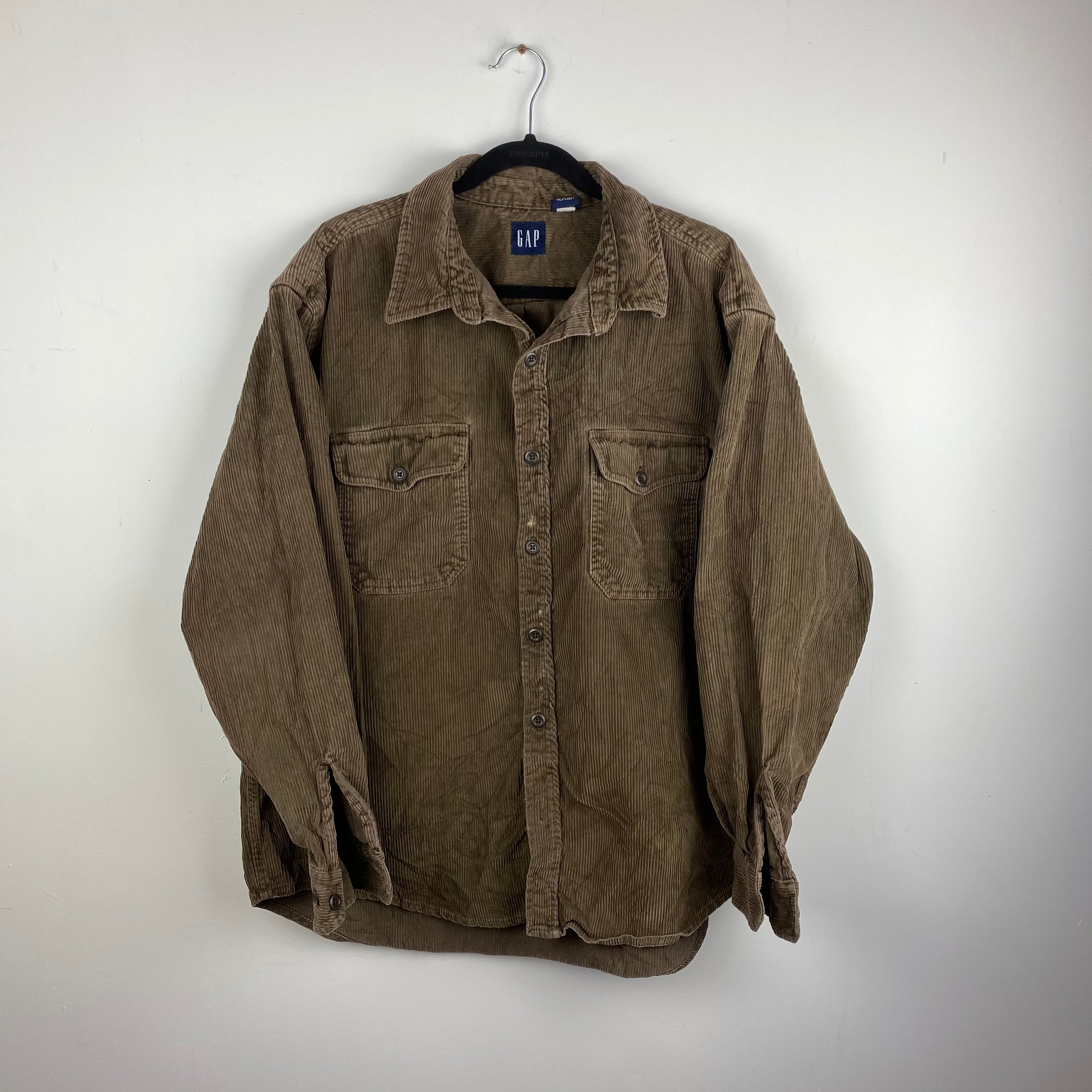 90s gap cord button up