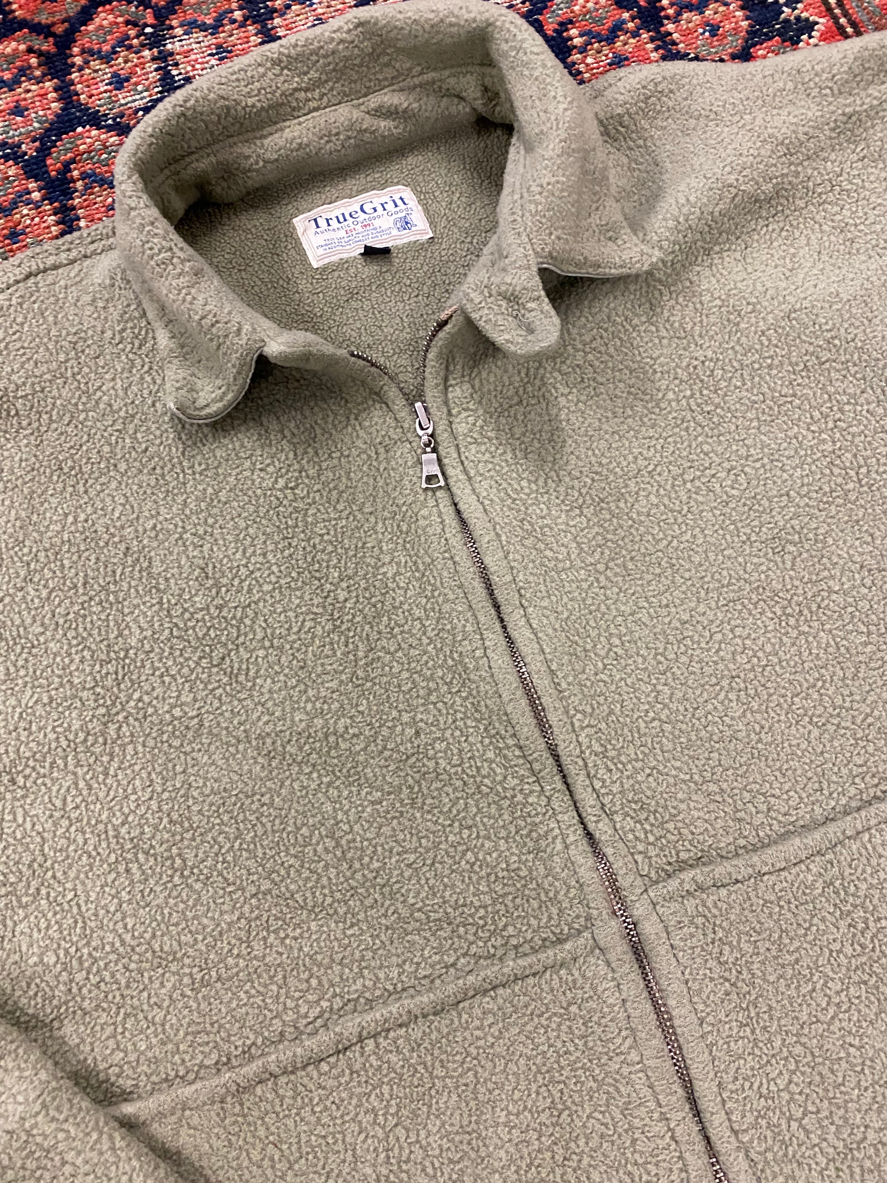 Vintage FullZip Fleece Jacket - M