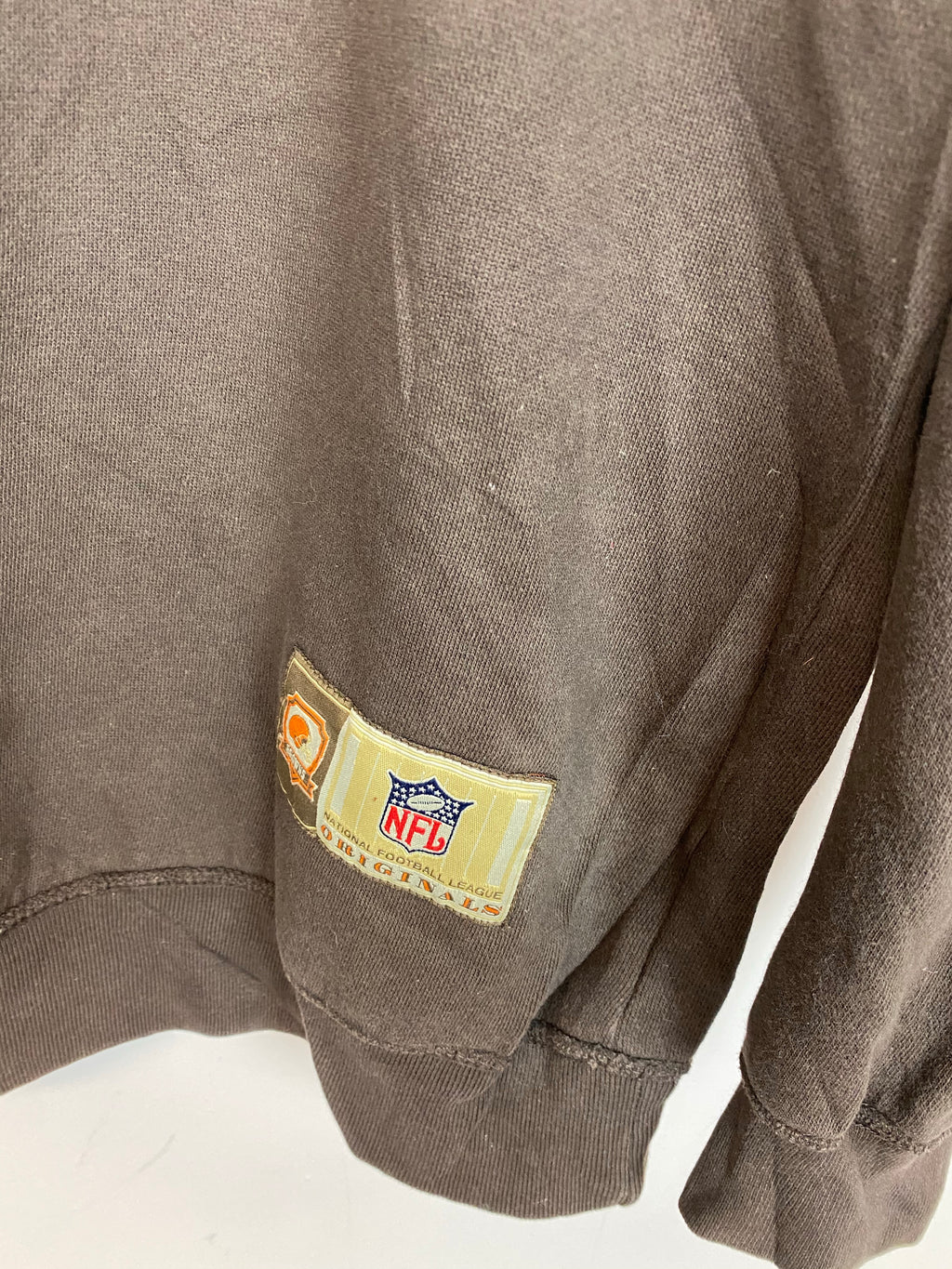 Vintage Embroidered Cleavland Browns Crewneck - M