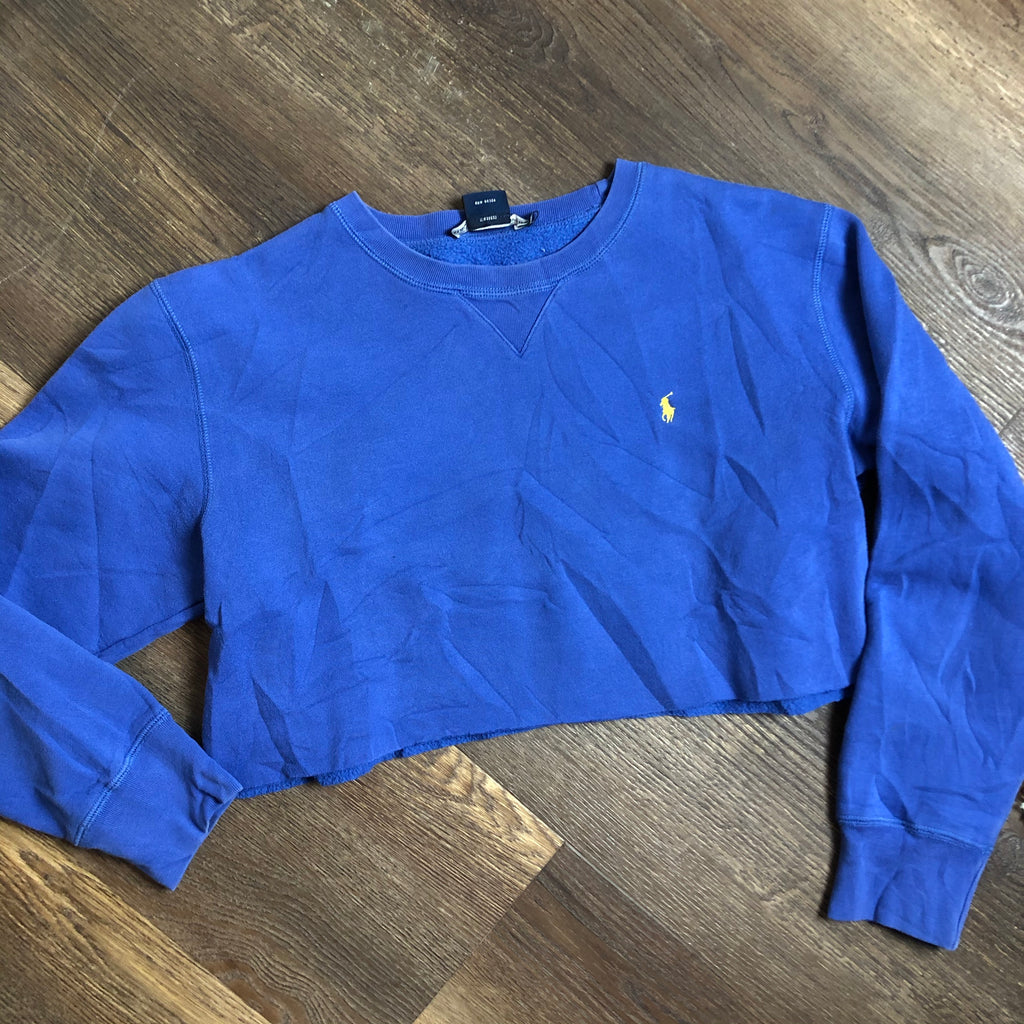 Cropped Polo Crewneck