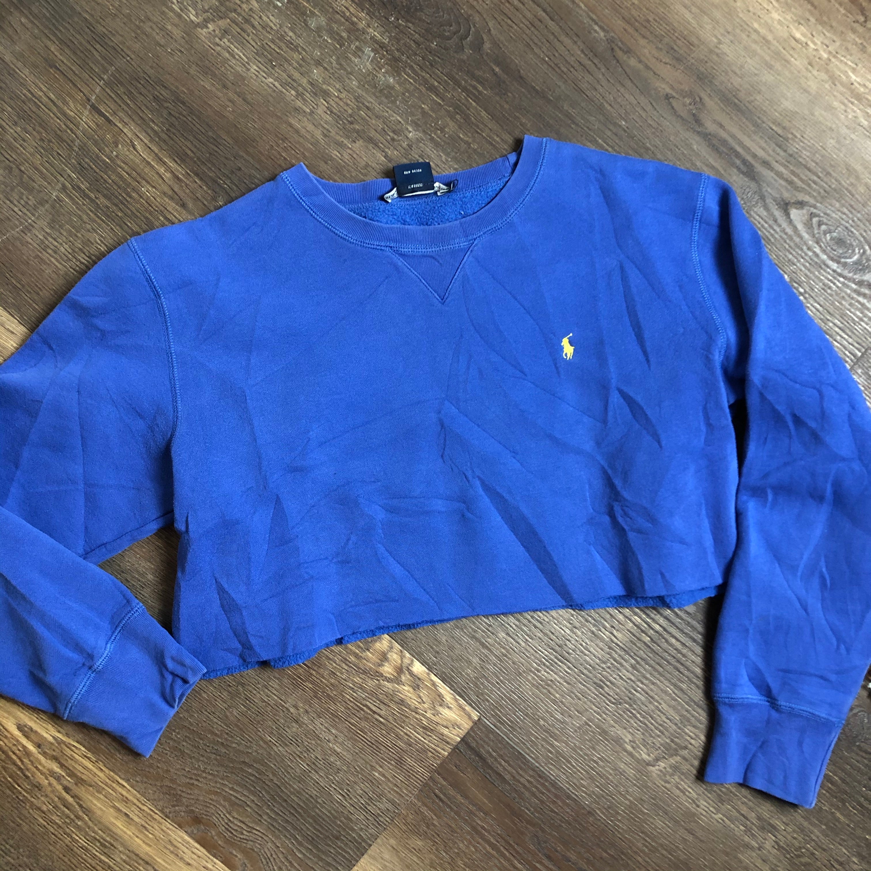 Cropped Polo Crewneck