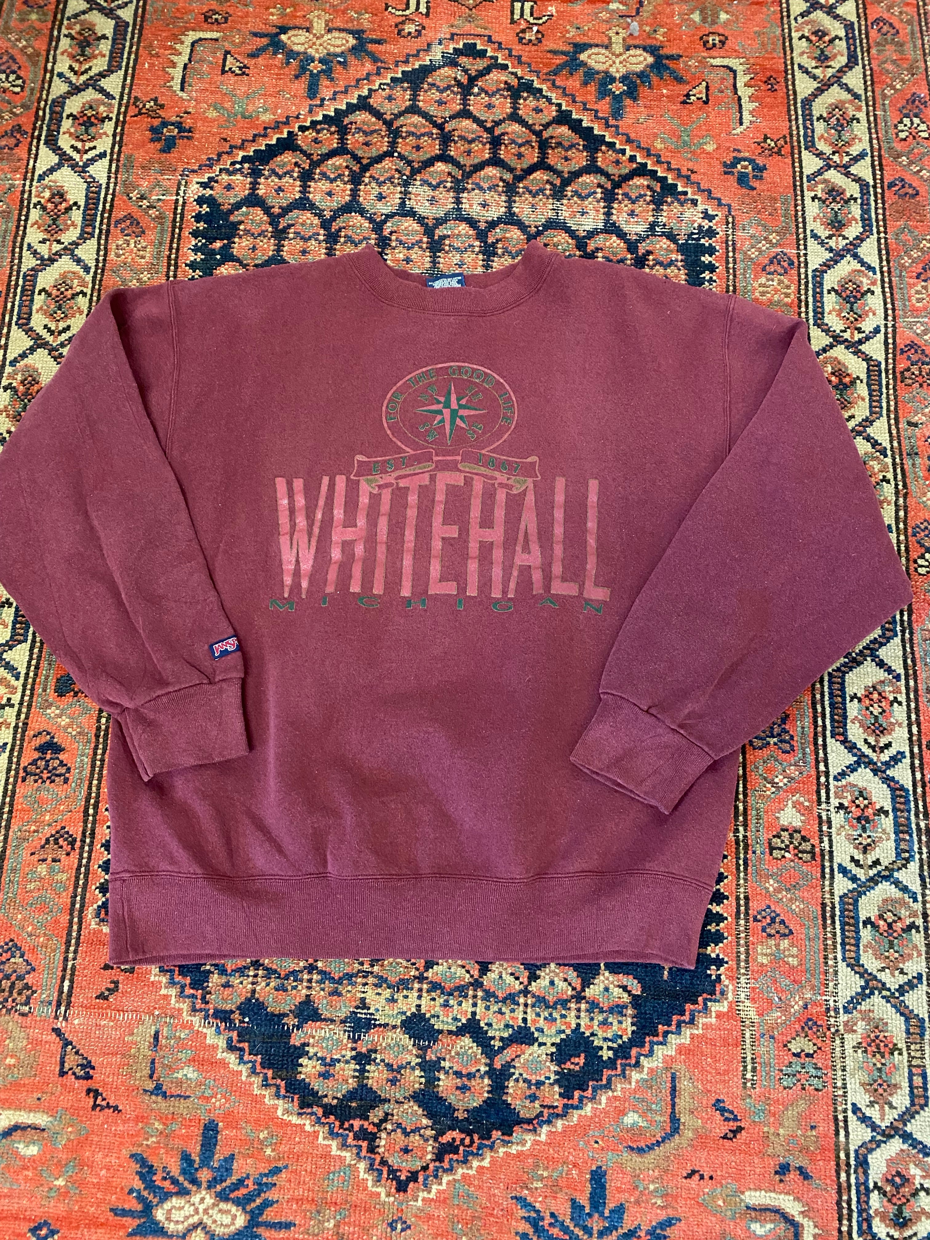Vintage Whitetail Michigan Crewneck - L