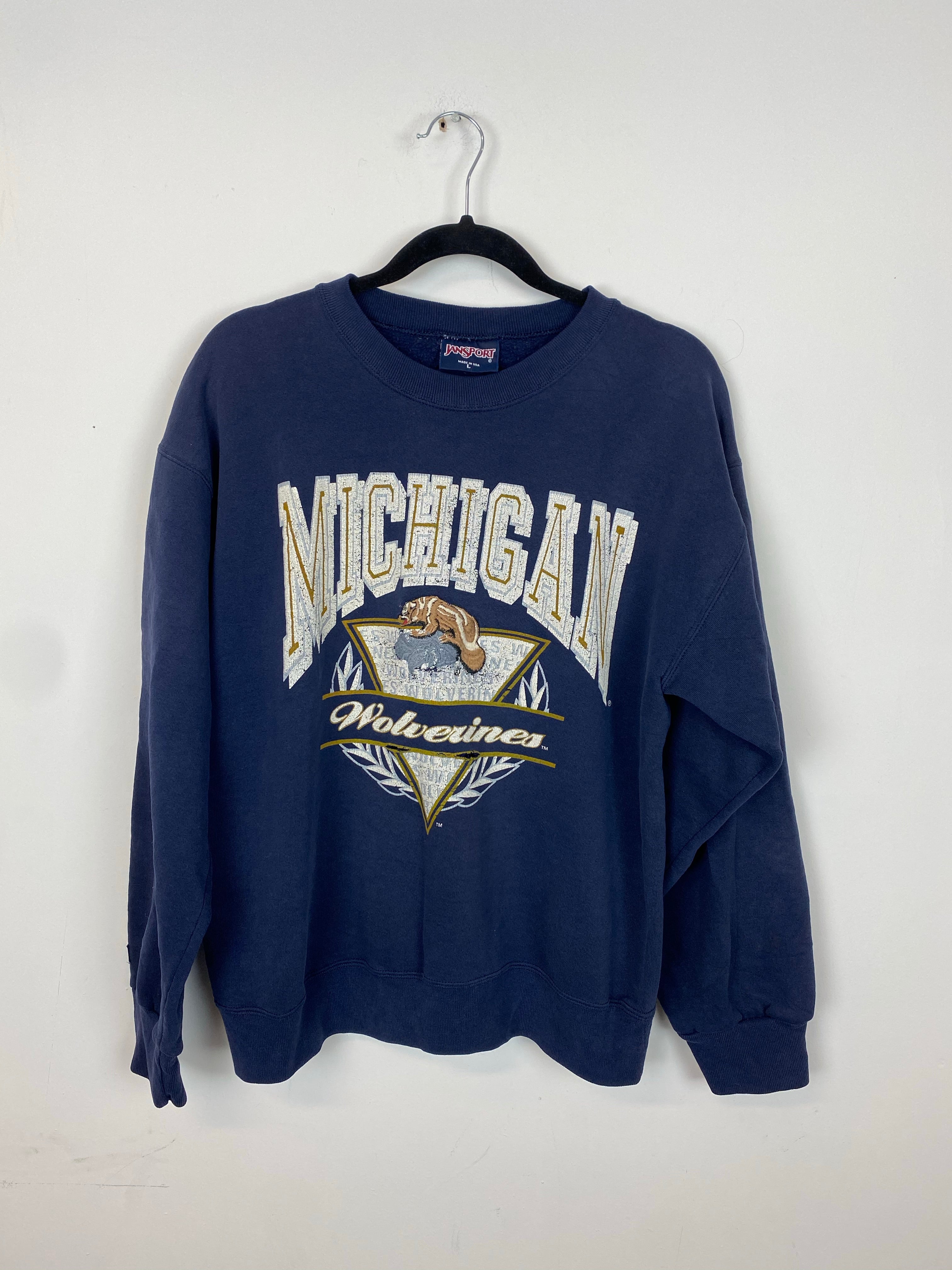 90s Michigan crewneck - S