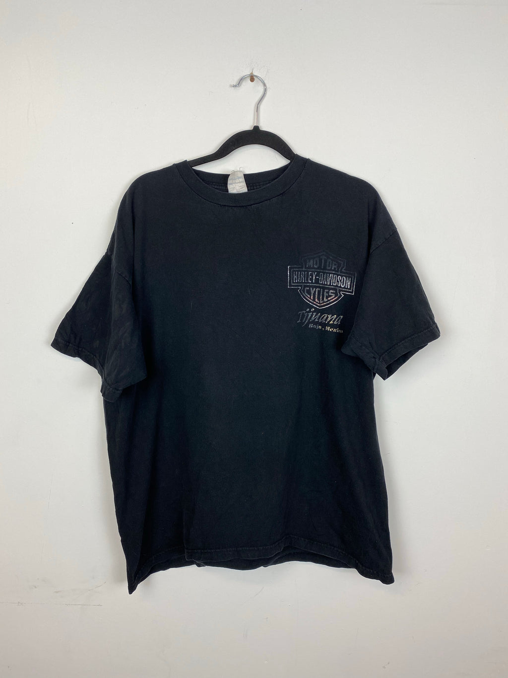 Faded front and back Harley Davison t shirt