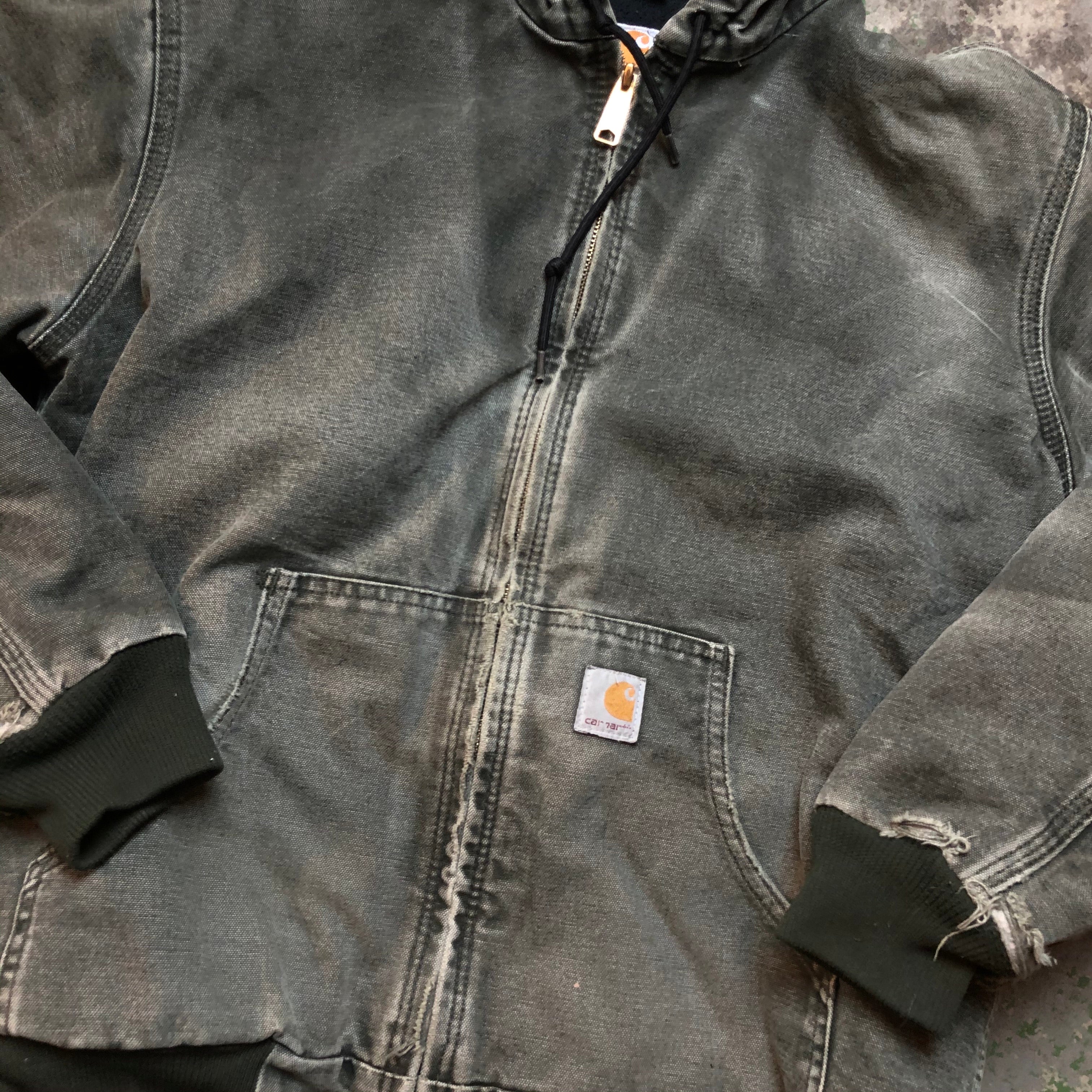 Faded Carhartt jacket