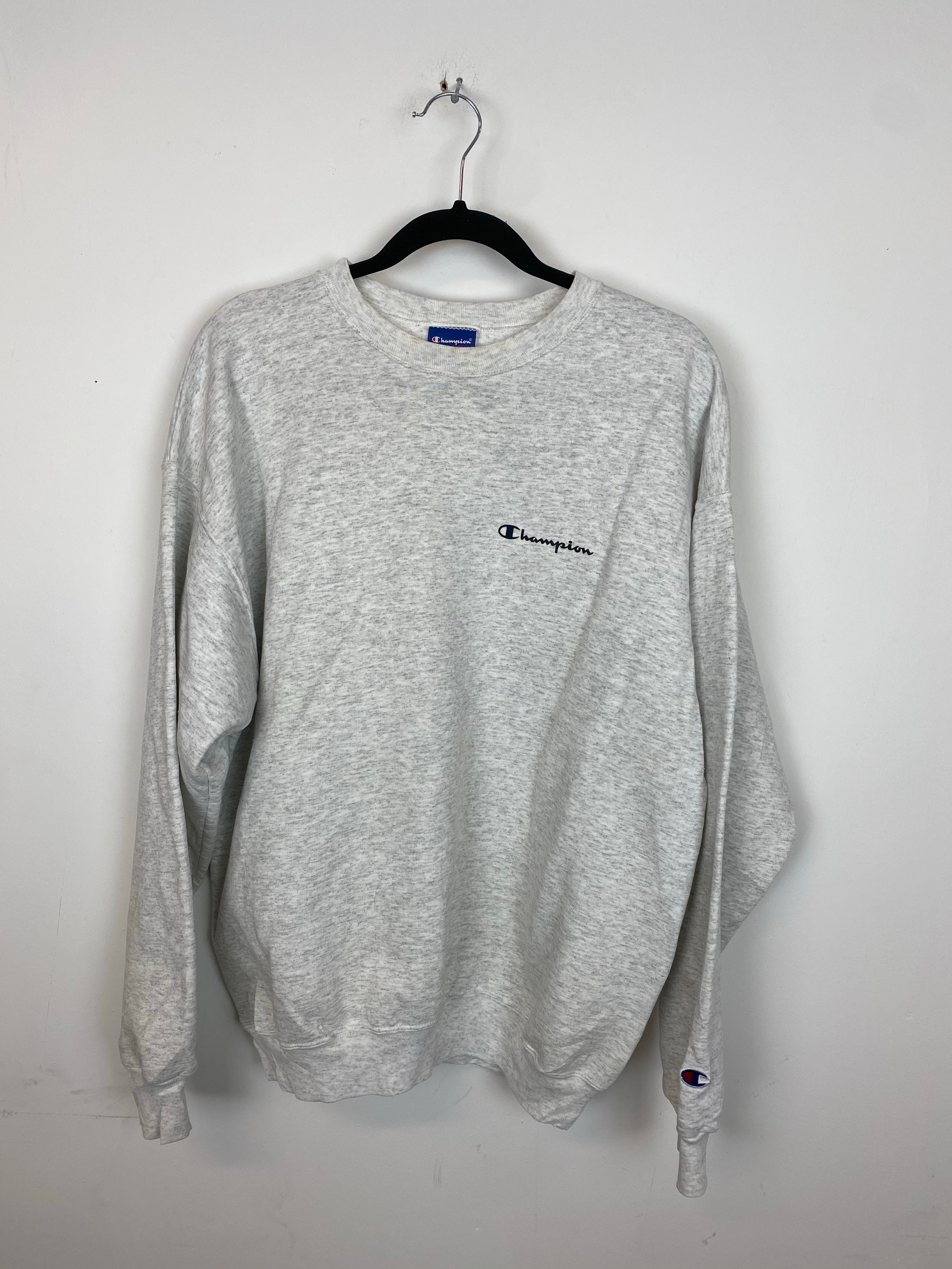 Vintage Champion Script Crewneck - L