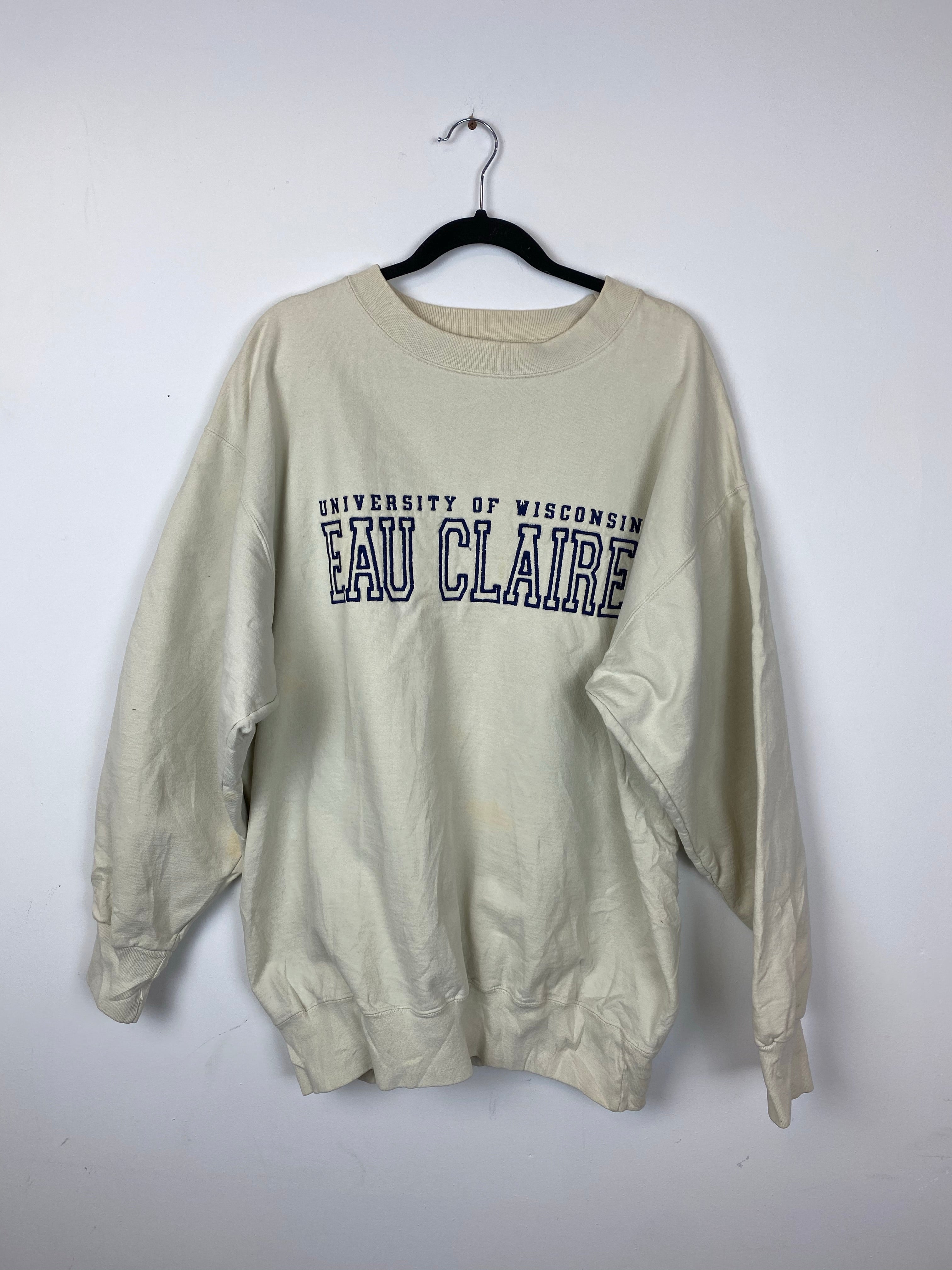 Vintage heavy weight University of Wisconsin crewneck