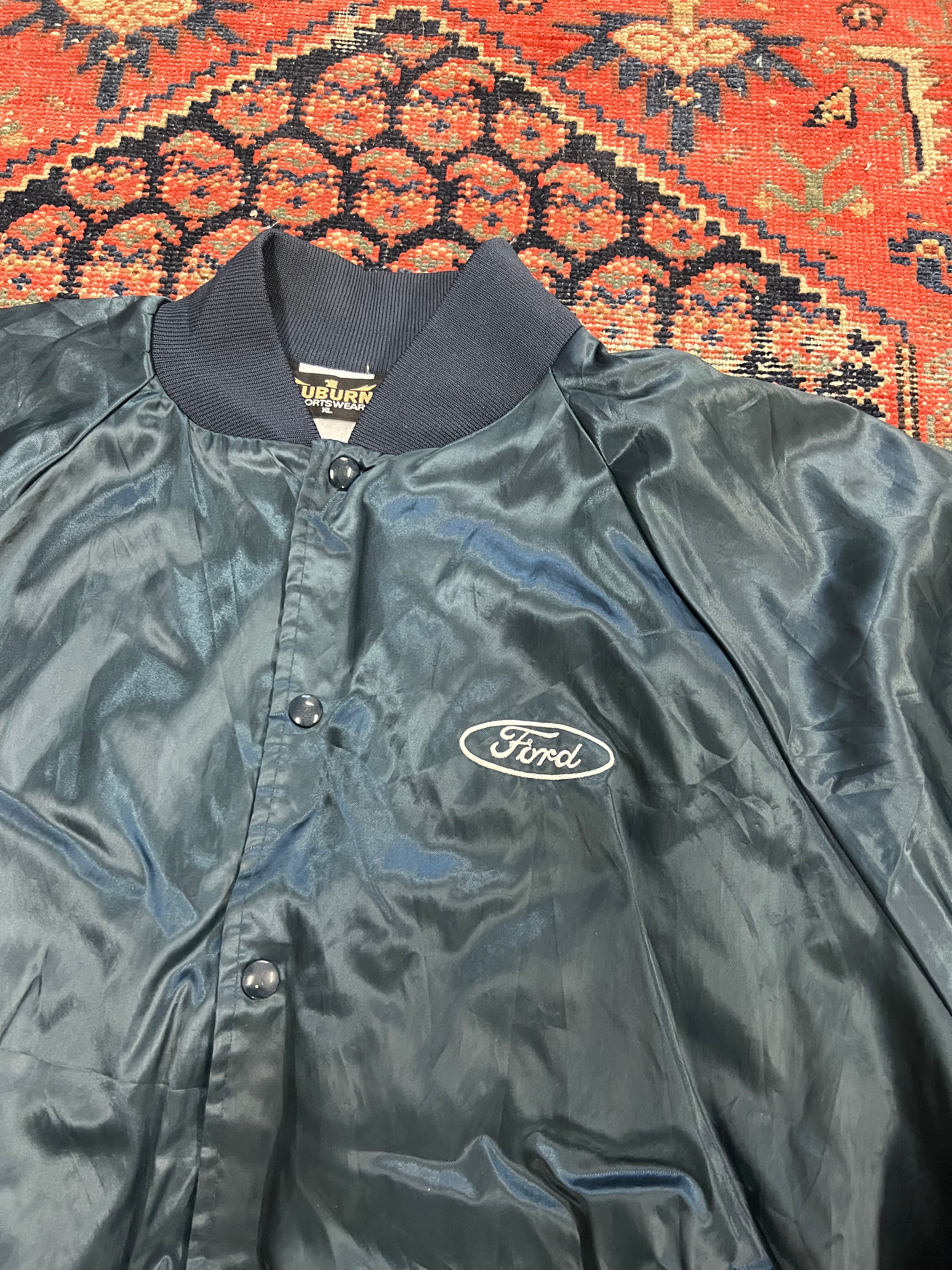 VINTAGE FRONT & BACK FORD JACKET - LARGE