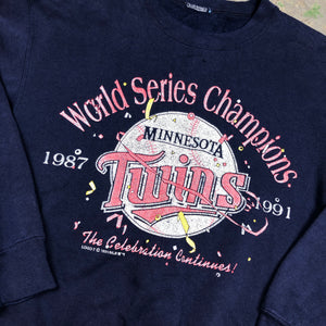 Vintage Minnesota Twins World Series Champions Crewneck