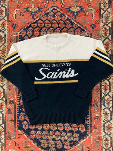 Vintage New Orleans Saints Knit - S