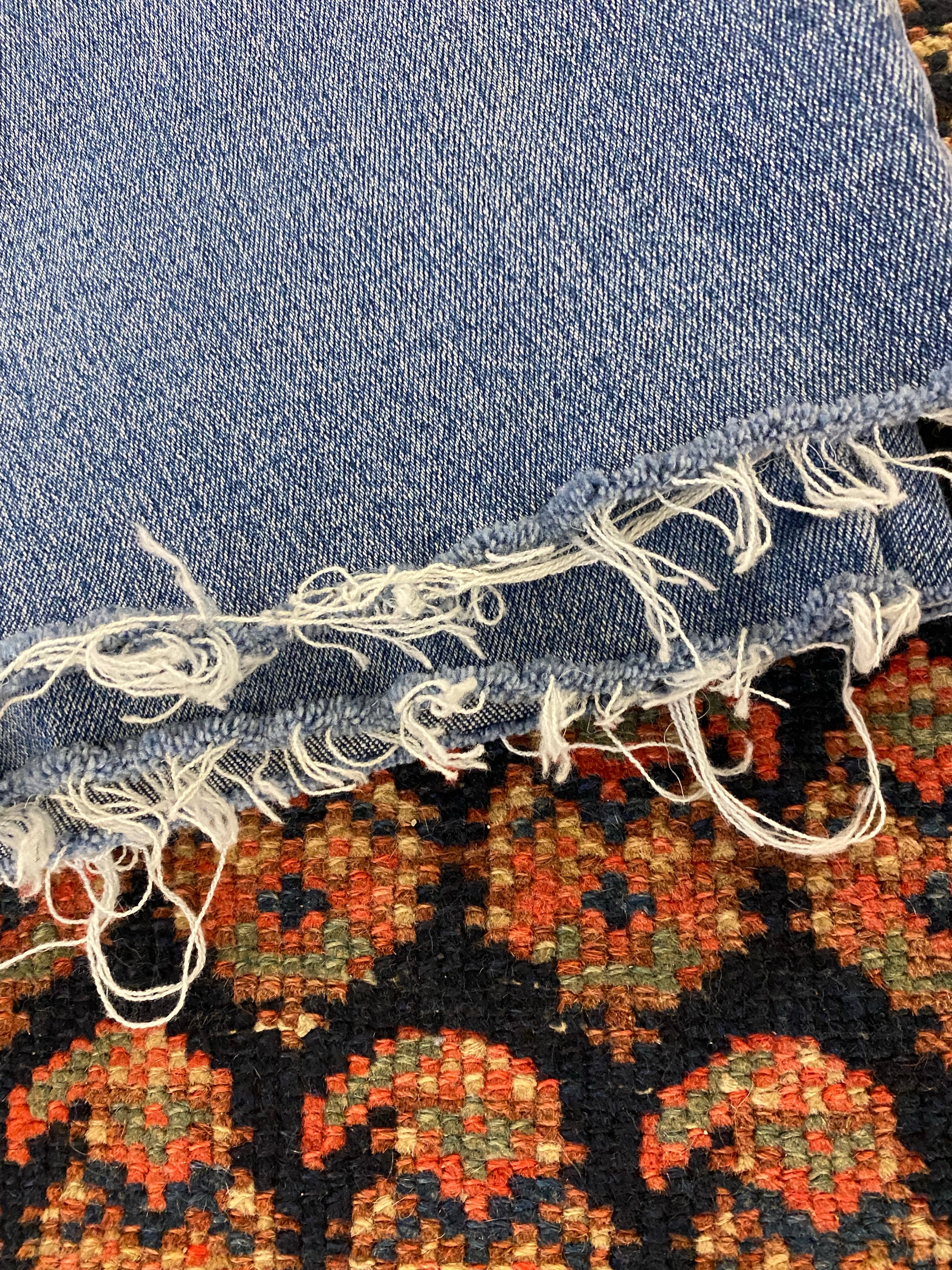 Vintage Cherokee High Waisted Frayed Denim Shorts - 27in
