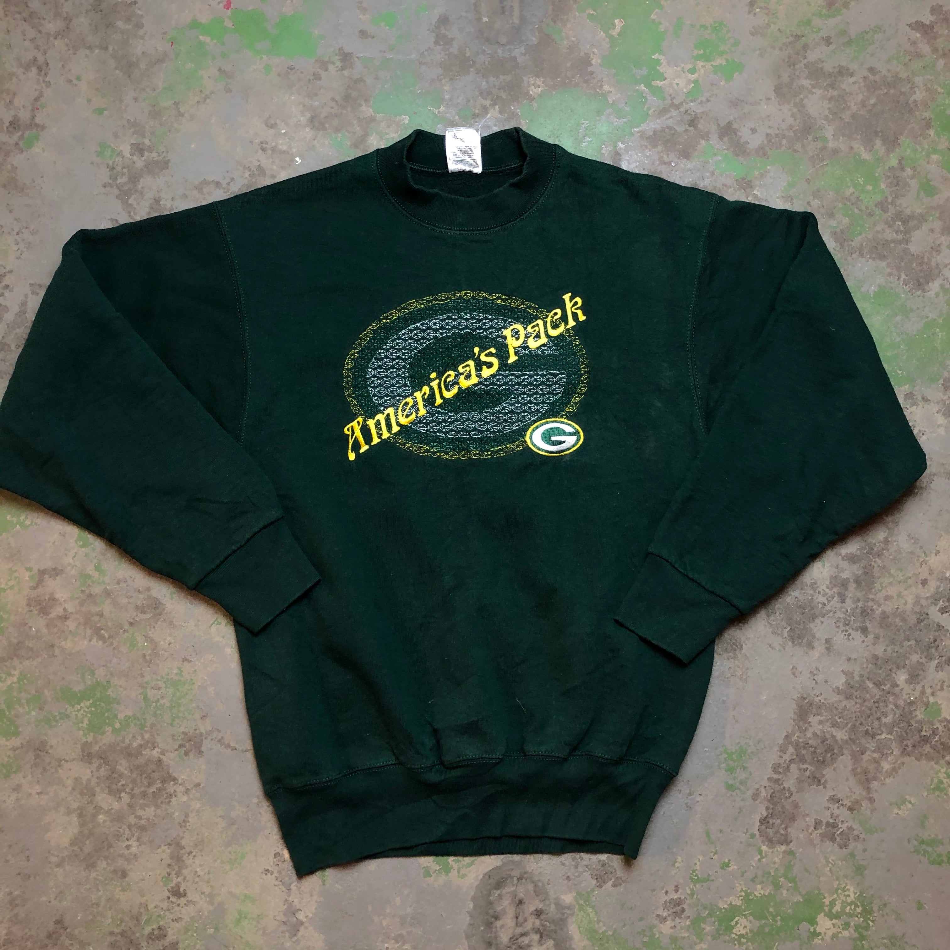 America’s pack ! Embroidered packers Crewneck