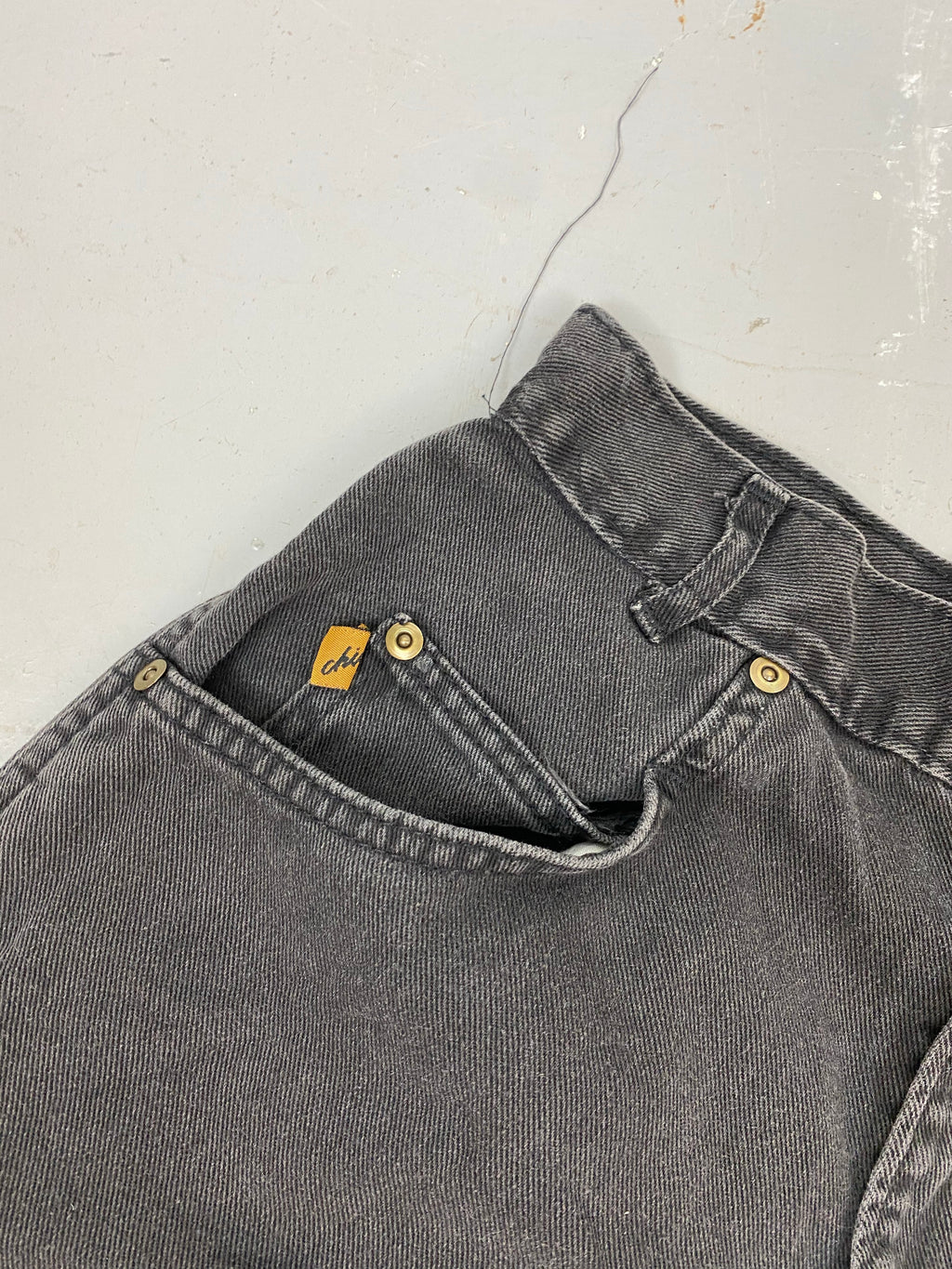 90s High Waisted Chic Denim shorts - 26in